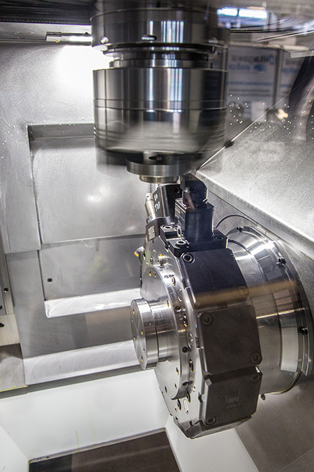 Machining Area of VL 2 at EASTEC 2017.