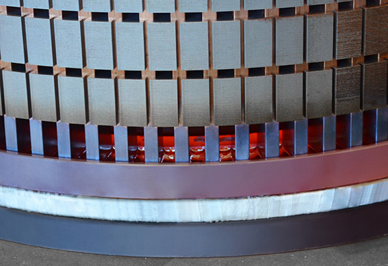 Shading rings for electric motors Soldering shading rings for electric motors