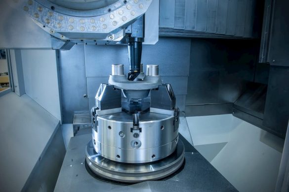 Machining planetary carriers on the VMC 450-5 MT turning/milling center