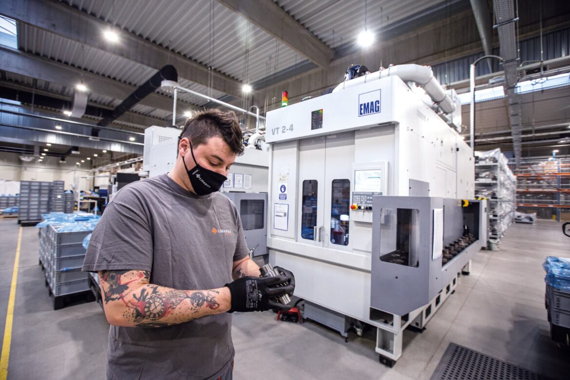 Supplier Linamar Supplier Linamar relies on EMAG for e-mobility