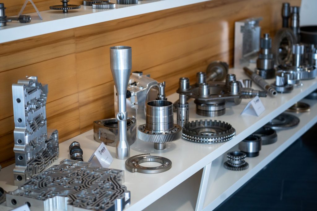 Wide range of precision parts manufactured by Zoerkler.