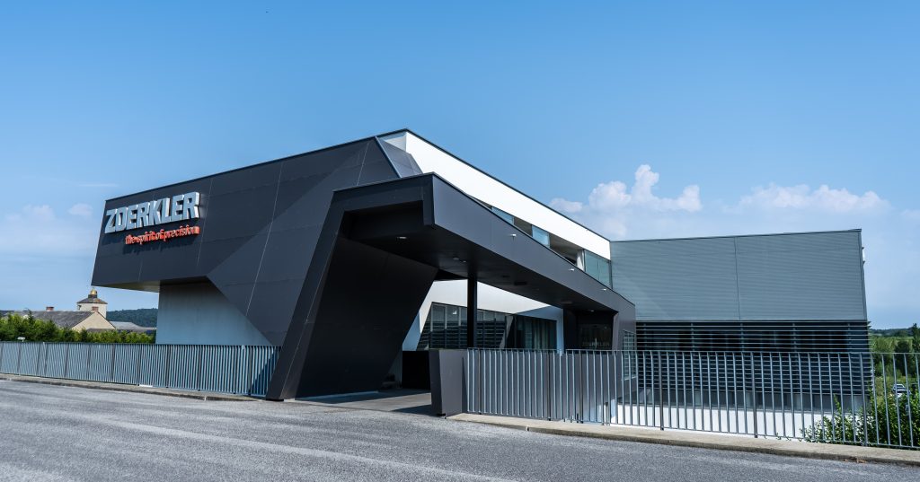 Zoerkler production hall in Jois, Austria
