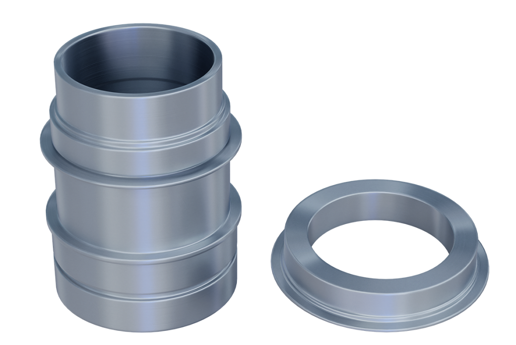 Two wave generators for strain wave gears with elliptical contour.