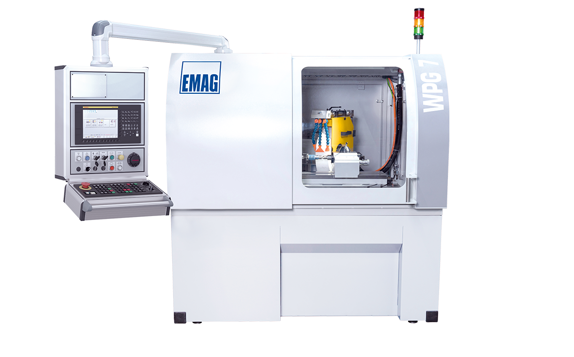 General view of the EMAG WPG 7 external grinding machine. 