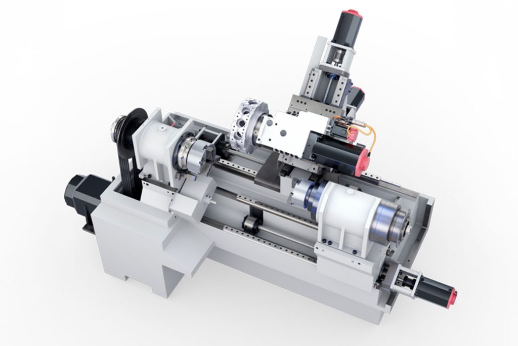 Torno HSC 1 con ejes Y y C para un mecanizado CNC flexible.