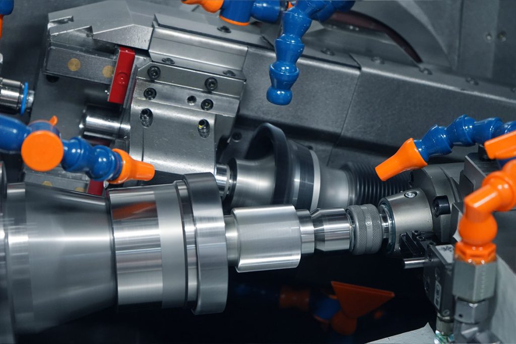 Power skiving de un engrane planetario escalonado en una HLC 150 H