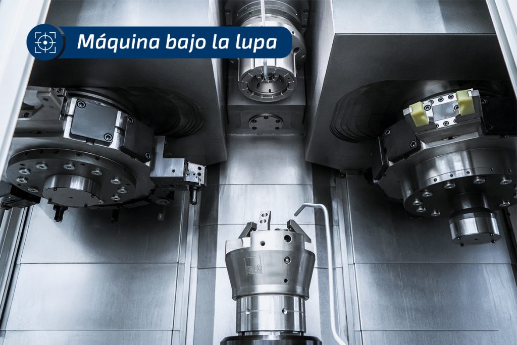 VT 200 con contrahusillo: Integración de procesos en tornos CNC para líneas de producción compactas