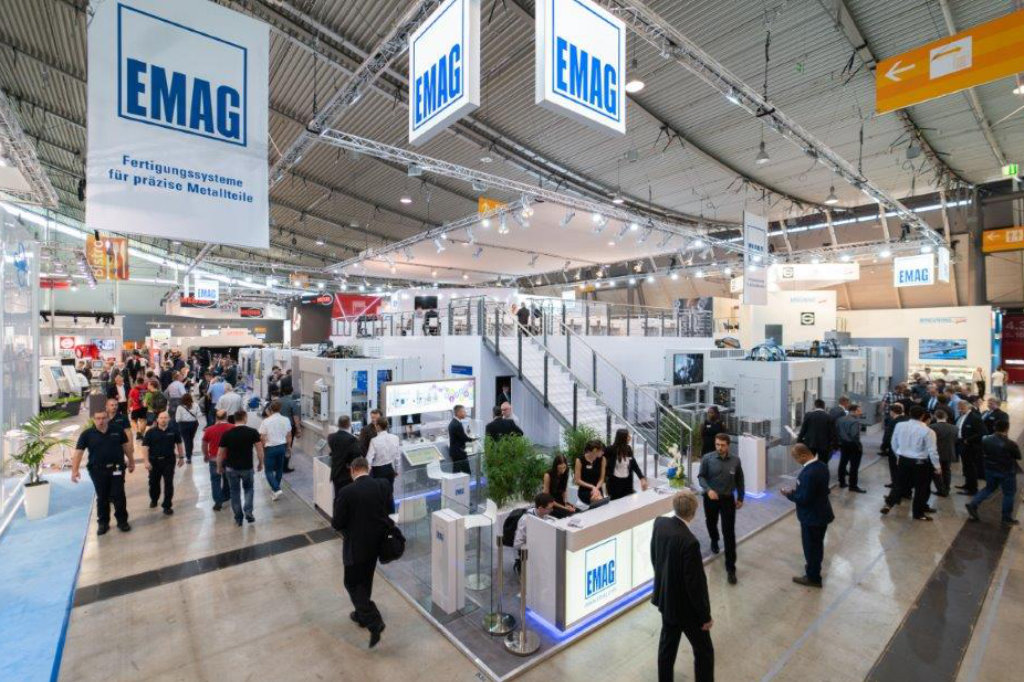 EMAG Stand auf der AMB in Stuttgart.