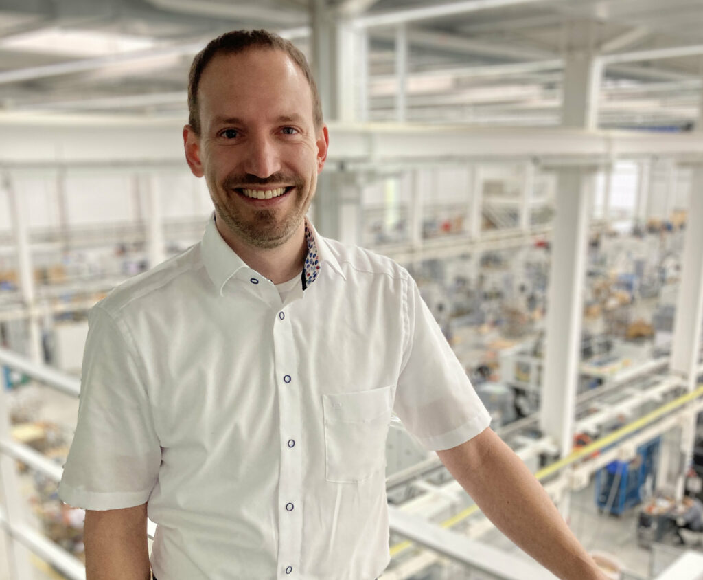 Daniel Nille, Leiter Technologieentwicklung in der EMAG Maschinenfabrik