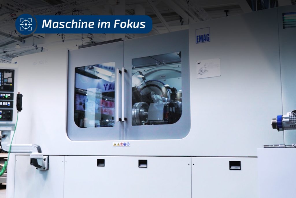 Profilschleifen von Doppelschrägverzahnungen auf der GP 500 H