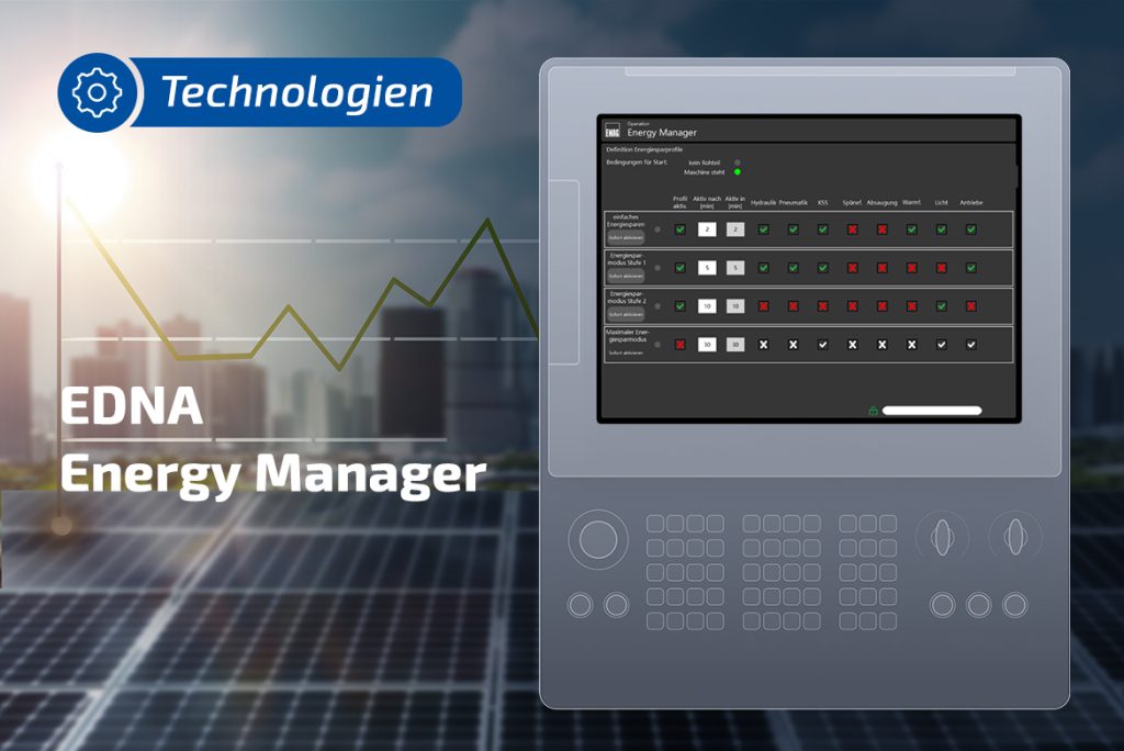 Mit dem EDNA Energy Manager Energieeffizienz gezielt steigern