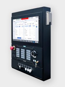 19-Zoll-Bedienpanel der Siemens Sinumerik One mit moderner, intuitiver Benutzeroberfläche 